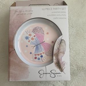 Tea party set girls party plate sets